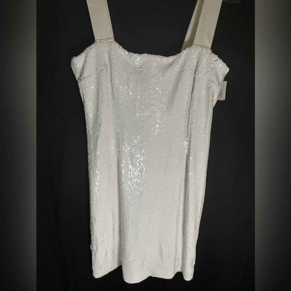 NWT MSRP $1445 GALVAN LONDON SALAR SEQUIN COCKTAIL MINI-DRESS - SIZE US 12 - Picture 9 of 14